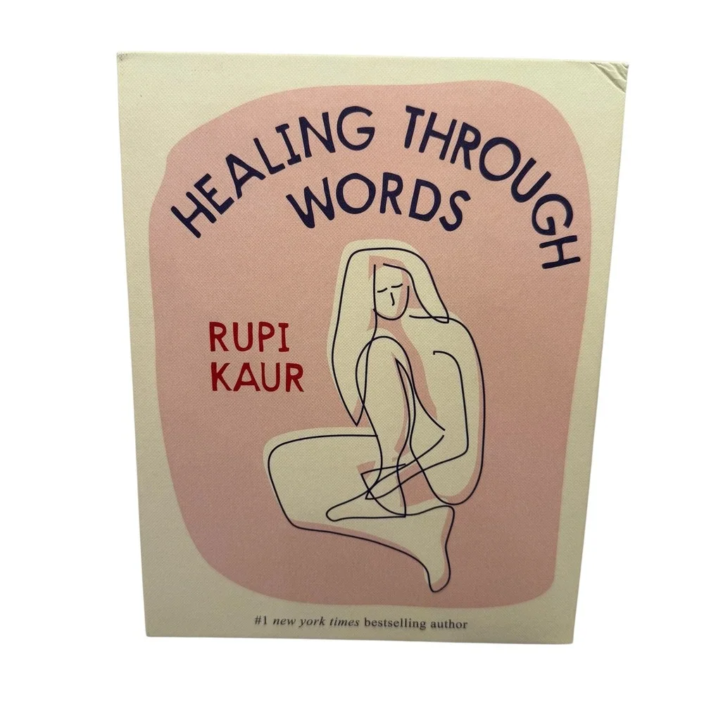 Healing Through Words Rupi Kaur Hardcover Guided Writing Exercises 9781524873264